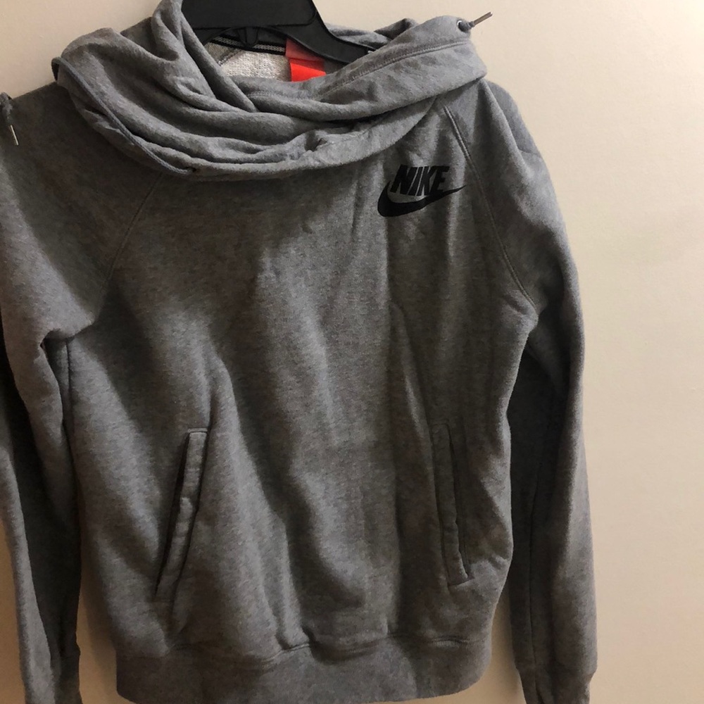 Nike grey hoodie medium